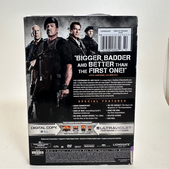 The expendables 2 on DVD - Picture 2 of 4